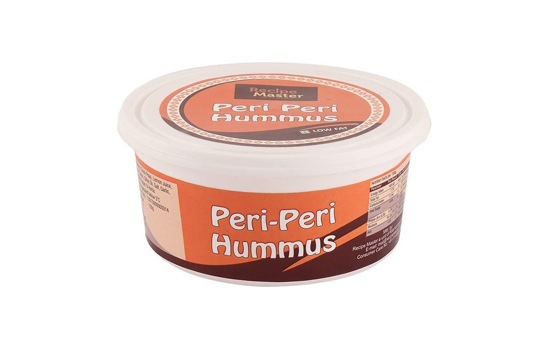 Recipe Master Peri-Peri Hummus    Tub  150 grams